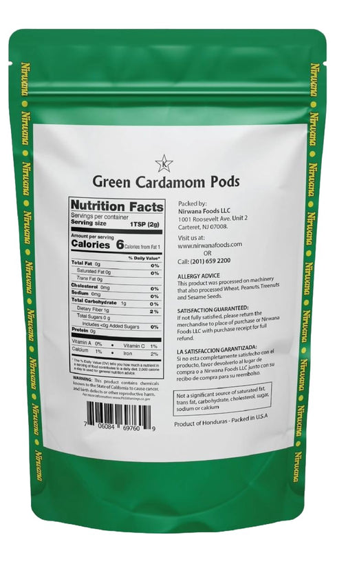 14oz (396g) Premium Green Cardamom Pods - - Aromatic Whole Cardamom for Cooking, Baking, Chai, and Curries - Ideal