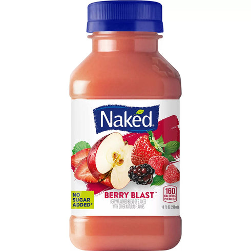 Gourmet Kitchn Pack 2 (10 oz., 12 24 Juice,2 Pack Naked Juice Variety | Strawberry Banana, Mighty Mango, Berry Blast