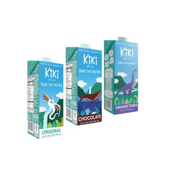Kiki Milk Plant Based Milk - The Sample Kit (32 Fl Oz