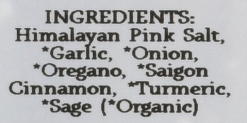 2.6 oz Primal Palate Organic Spices Breakfast Blend, Certified Organic, Bottle