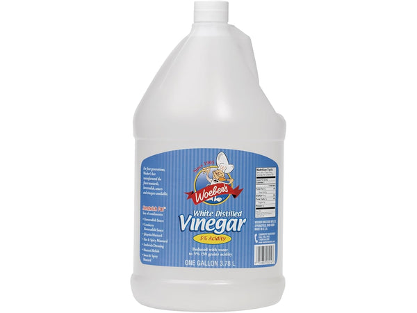 Woeber's 5 Percent White Distilled Vinegar 1 Gallon