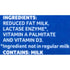 2% 64 oz (Pack 1) Lactaid Reduced Fat Milk, fl