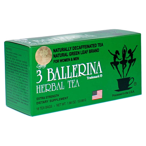 3 6 Pack (108 Ballerina Herbal Tea Extra Strength - Tea Bags)
