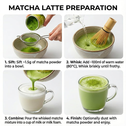 1.41 oz (40 ZenRitual Ceremonial Grade Matcha Powder - Pure Organic Green Tea, Single Servings) Tin - Authentic Stone