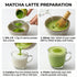 1.41 oz (40 ZenRitual Ceremonial Grade Matcha Powder - Pure Organic Green Tea, Single Servings) Tin - Authentic Stone
