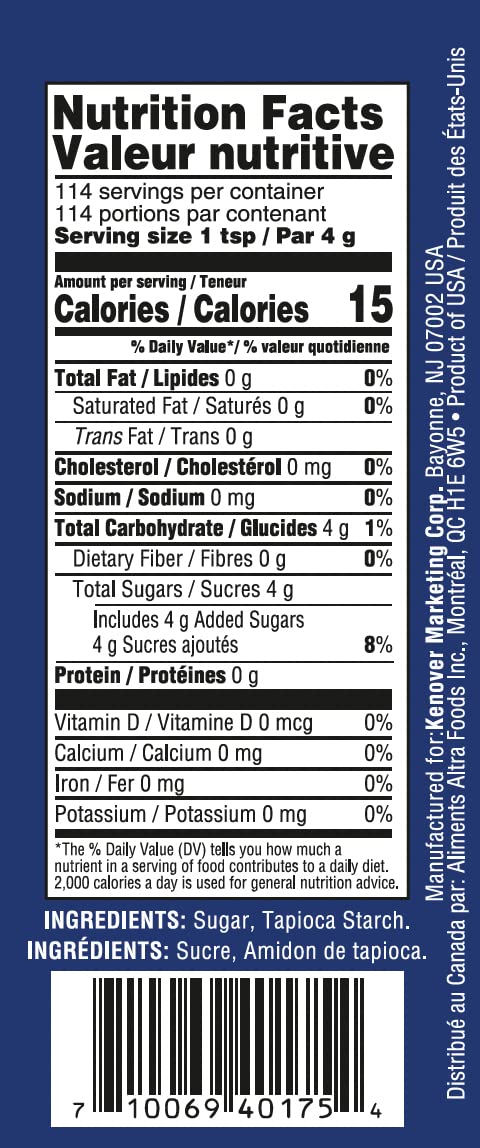 16oz (2 Pack 2 lbs) Gefen Confectioners Sugar, in Resealable Container | Powdered Sugar = Corn Free | Gluten Free |