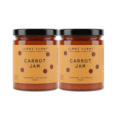 Jammy Yummy Carrot Jam - Handmade, Simple Ingredients, No Additives, Vegan, Gluten-Free