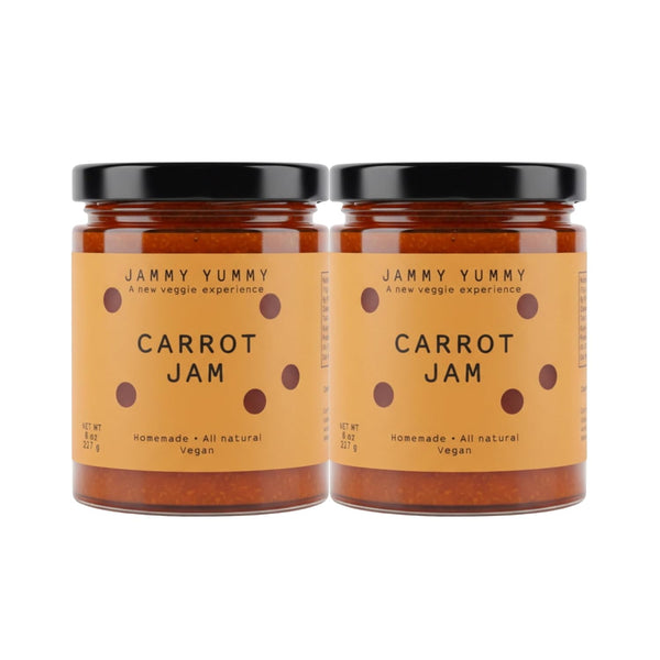 Jammy Yummy Carrot Jam - Handmade, Simple Ingredients, No Additives, Vegan, Gluten-Free