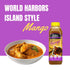World Harbors Island Mango Sauce & Marinade 16-Fl Oz Bottle (Pack of 3), Low-Calorie, Sweet & Tangy Sauce