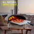 Kiln Dried Mini Pizza Oven Cooking Logs, ~6 x 0.5-1.5 Inch Wood Logs for Grills and Smokers