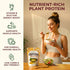 Set- 2x1.1 Lb Gya Tea Co Fortified Nutritional Yeast Flakes & Organic Strawberry Powder Vegan, Non-GMO, Gluten-Free, No