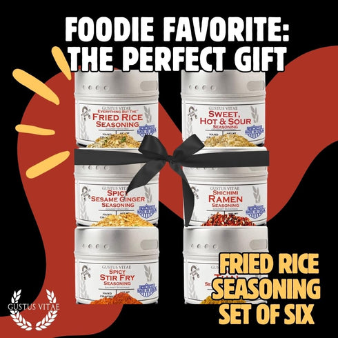 GLP-1 Set Fried Rice Seasoning Collection | Gourmet Spice Blends | Non GMO, No MSG | Made In USA | Small Batch, Hand