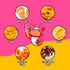 CHIRAMEN Dried Seafood Mix Ramen Toppings Shrimp, Fish Cake, Squid, Imitation Crab & Egg Instant Noodle Topping for Cup