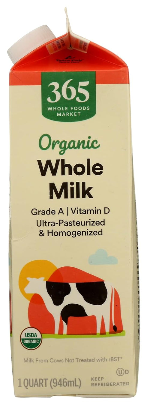 365 by Whole Foods Market 32 Organic Whole Milk, FZ