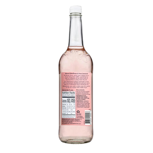 BELVOIR FRUIT FARMS 750ml Elderflower and Rose Lemonade | Elegant Floral Lemonade | Natural Rose and Elderflower