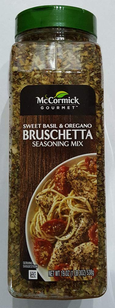 McCormick Bruschetta Seasoning Mix, 19 oz Shaker