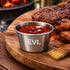 EVE LUXES 2 Pack, 16 oz Honey Mustard Sauce Sauce Bundle fl Squeeze Bottles with Reusable Sauce Cup Perfect