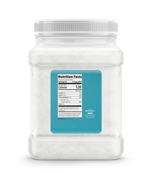 (2.5 Unpretentious Powdered Sugar Pound)