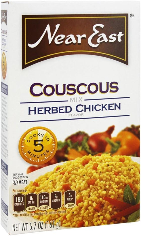 Near East Herbed Chicken Flavor Couscous Mix 5.7 oz