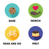 3 32 Wilderness Poets, Organic Chocolate Chips - Coconut-Sweetened - Simple Ingredients - Dark Chocolate, Heirloom
