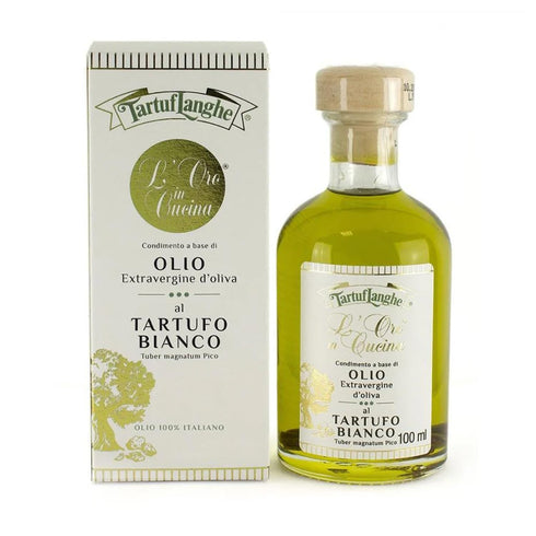 TartufLanghe LOro in Cucina White Truffle Oil - EVOO Extra Virgin Olive