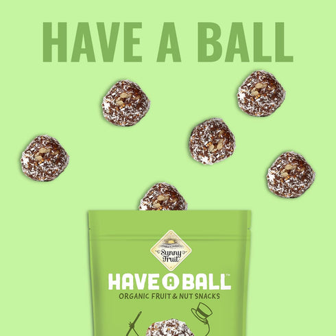 100% 3-Pack (3 9 RAW Fruit & Nut Balls Variety - Have A Ball x Balls) - Whole Food Energy Snacks | NO Added Sugars