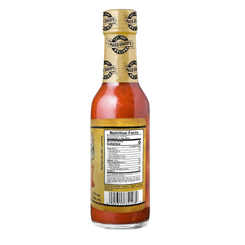 10 oz Marie Sharps Smokin Marie Smoked Habanero Sauce Special Edition, | All-Natural Belizean Hot Sauce | Smoky & Spicy