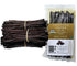 50 4-5 inches, (50 Vanilla Beans Grade B for Making Vanilla Extract, Vanilla Beans Bulk for Extract Grade Perfect