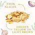 (50grams,1.76 oz) Thai Garlic Flakes Premium Dehydrated Garlic Slices for Cooking, Stir Fry, and Soup Authentic Thai