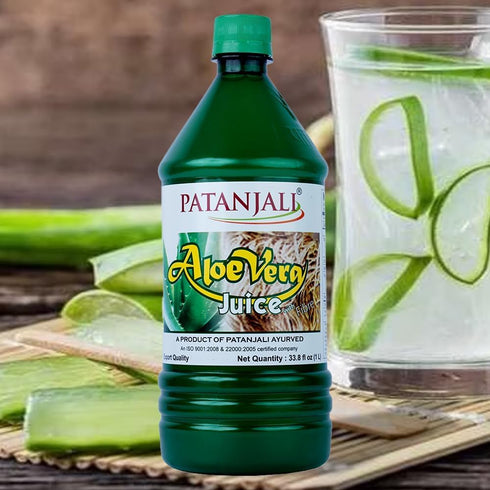 1L Patanjali Patanjali Aloevera Fibre Juice