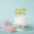 Gold Glitter 31st Birthday Cake Topper - Cheers to 31 Years Party Supplies - Happy 31 Sign Decoration