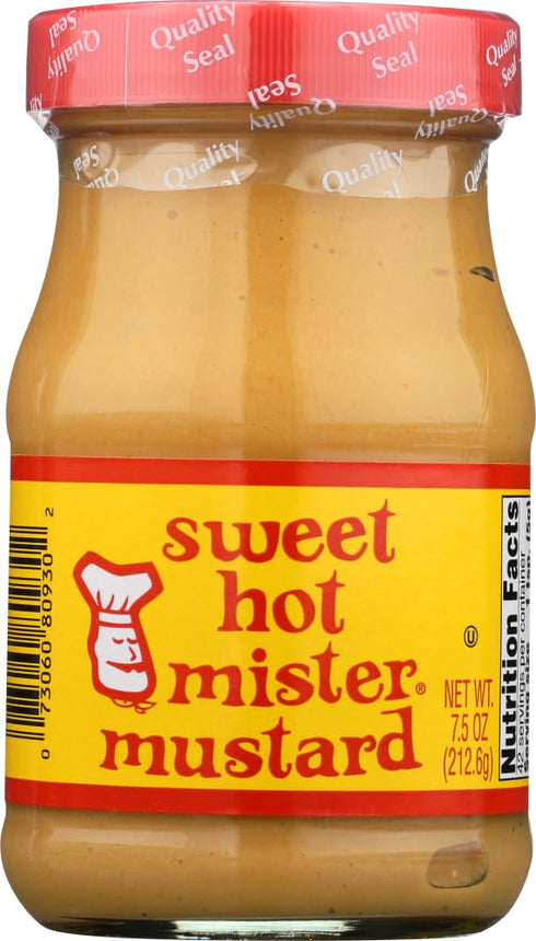 Woeber Mustard Mfg. Co. Sweet Hot Mister Mustard 7.5 Ounce ( Pack of 2)
