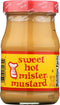 Woeber Mustard Mfg. Co. Sweet Hot Mister Mustard 7.5 Ounce ( Pack of 2)