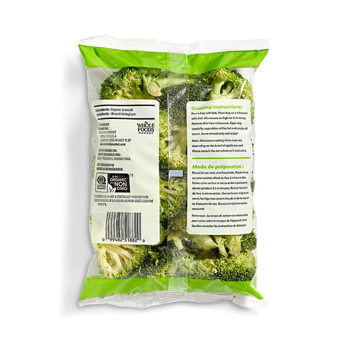 365 by Whole Foods Market 10 oz , Organic Broccoli Florets