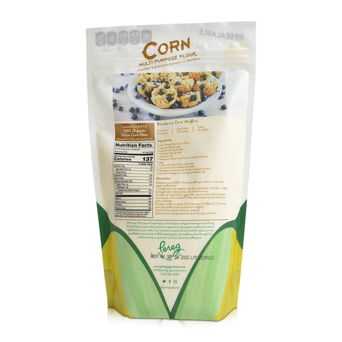 (14 Oz 6 Pack) Yellow Corn Flour x - Vegan, Non-GMO, Made In USA, Gluten-Free - Cornflour for Mexican Dishes, Bread