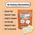 6 Pack Max Mallow Sugar Free Marshmallows - Keto Friendly, Perfect for S'mores, Hot Chocolate, and Baking with Zero