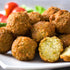 Cavo Greco Foods Frozen, 2 Pack, 8.5 Falafel Bites with Tahini Sauce, Plant-Based Greek Appetizer, Ounces