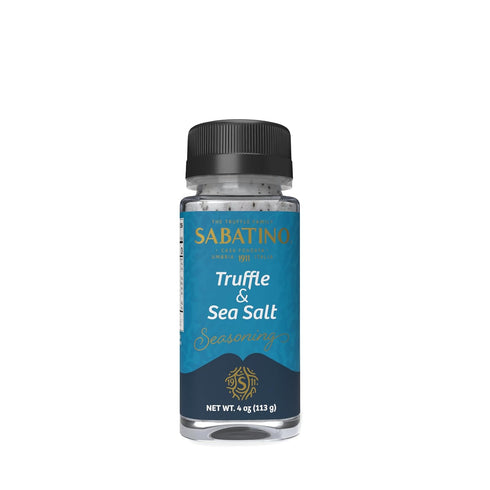 Sabatino Tartufi Truffle Salt Shaker, All Natural Gourmet Truffle Salt, Sicilian Sea Salt, Kosher, Non-GMO, 4 oz