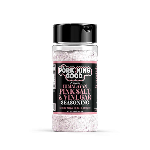 Pork King Good Seasoning: Himalayan Pink Salt & Vinegar - Perfect for