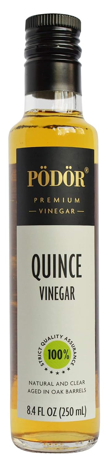 PDR Premium Quince Vinegar - 8.4 fl. Oz. - 100% Natural, Aged