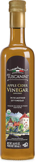 Tuscanini Italian Organic Unfiltered Apple Cider Vinegar with the Mother, 16.9oz, Premium
