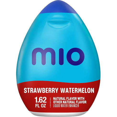 Pack, 4 Pack, 1.62 oz MiO Cherry Blackberry, Blueberry Lemonade, Strawberry Watermelon & Berry Pomegranate Naturally