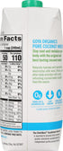 100% 16.9 oz (Pack 6) Goya Organic Pure Coconut Water, Fl