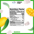 6 Pack 10.82 oz Mogu Mogu Mango Juice Drink with Nata de Coco (Coconut Jelly) Chewy Fruit Beverage for Kids & Adults