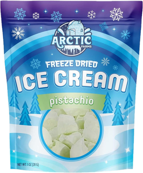 Pistachio Flavor Freeze Dried Ice Cream - Arctic Farms