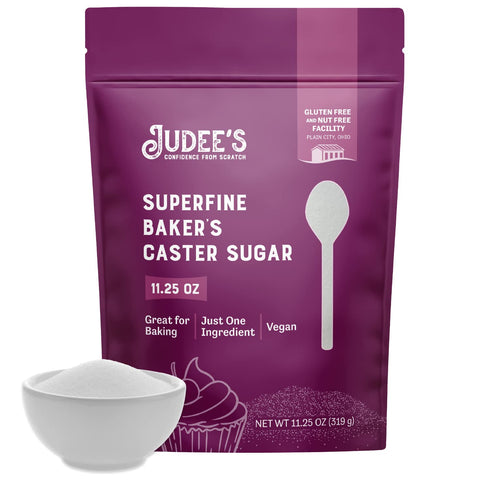Judee's Gluten Free Superfine Caster Sugar - Smooth Frosting & Icing Sugar