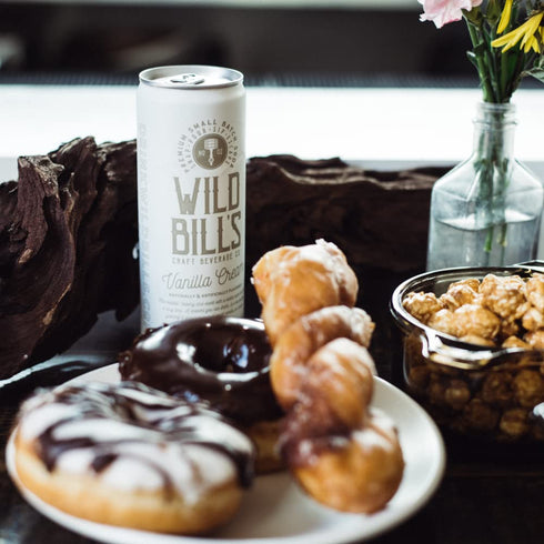 12 Oz 12 Pack Wild Bill's Vanilla Cream Soda, Classic Craft Soda Pop Soft Drinks, Sodas Made with Pure Cane Sugar