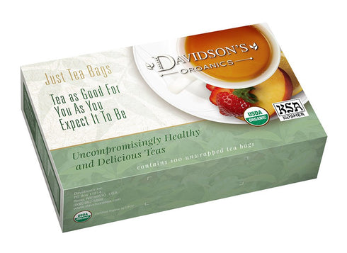 Davidson's Organics, Tangerine Almond, 100-count Unwrapped Tea Bags