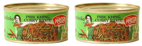 Unknown Maesri Prik Khing Curry Paste (Pack of 4)