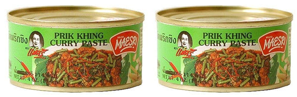 Unknown Maesri Prik Khing Curry Paste (Pack of 4)